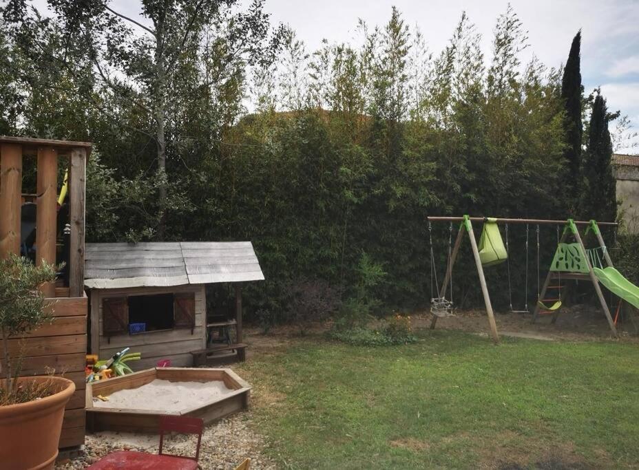 Maison Avec Piscine Dans Village Provencal. Courthézon Extérieur photo