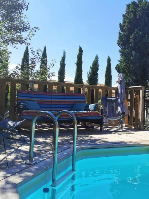 Maison Avec Piscine Dans Village Provencal. Courthézon Extérieur photo